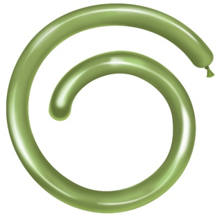 Шар (2''/5 см) ШДМ, Лайм, хром, 50 шт.