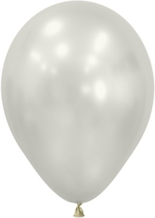 Шар (5''/13 см), Устрично-белый (806), шелк, 50 шт.