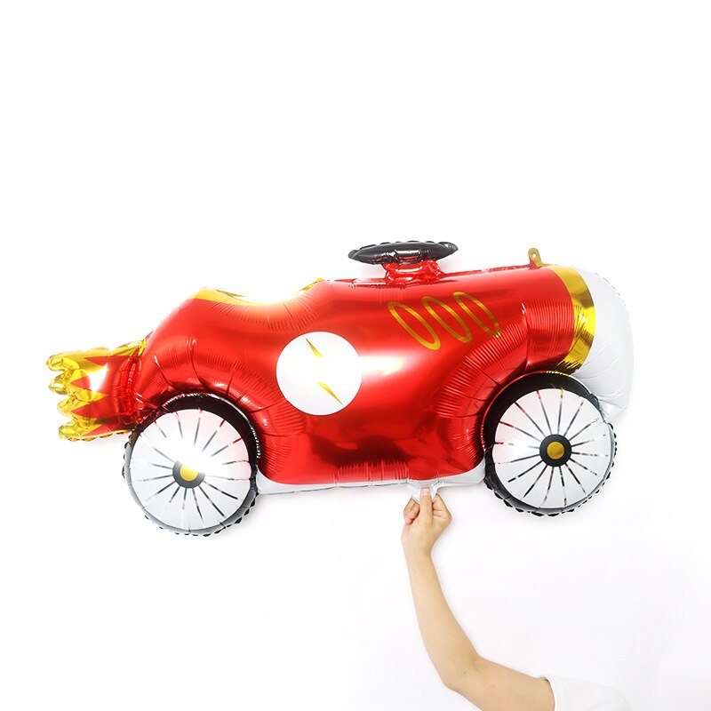 Шар (36''/91 см) Фигура, Гоночный спорткар, Красный, 1 шт.