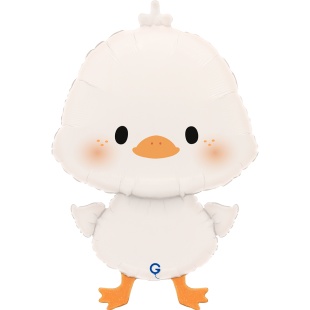 Шар (25''/64 см) Фигура, Гусь Обнимусь, 1 шт. в уп.