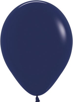 Шар (10''/25 см) Темно-синий (044), пастель, 100 шт.